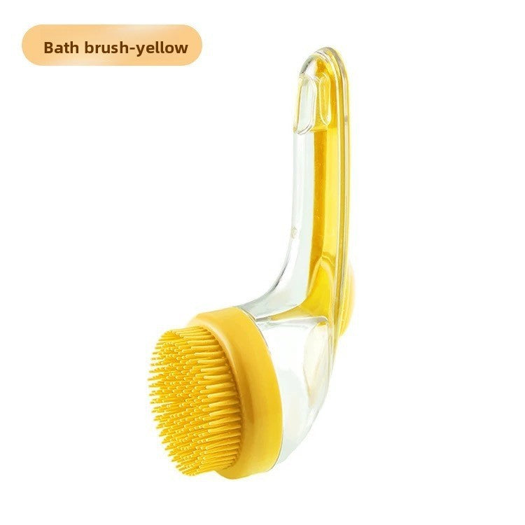 Pet bath brush